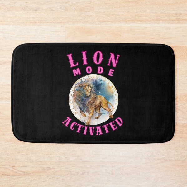 Item preview, Lion Mode: Activated. fire sign designed and sold by ZodiacWonders.
