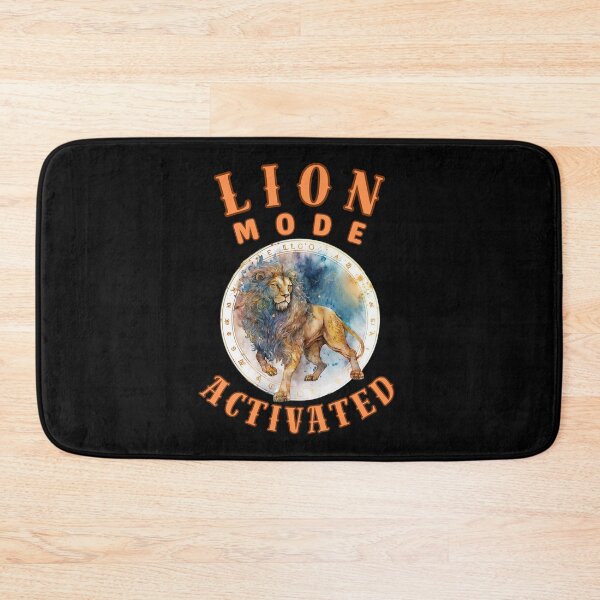 Item preview, Lion Mode: Activated. leo august designed and sold by ZodiacWonders.