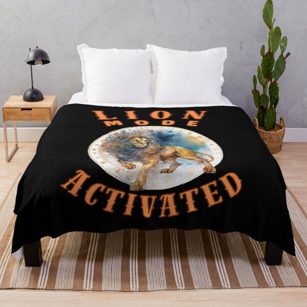 Item preview, Lion Mode: Activated. leo august designed and sold by ZodiacWonders.