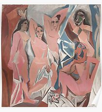Pablo Picasso - Les Demoiselles d'Avignon Poster