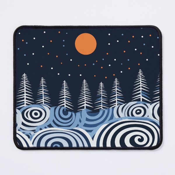 Item preview, Winter Whirl Spirals designed and sold by EnchantArtCo.