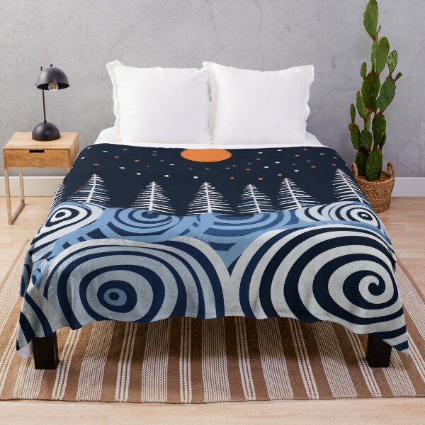 Item preview, Winter Whirl Spirals designed and sold by EnchantArtCo.