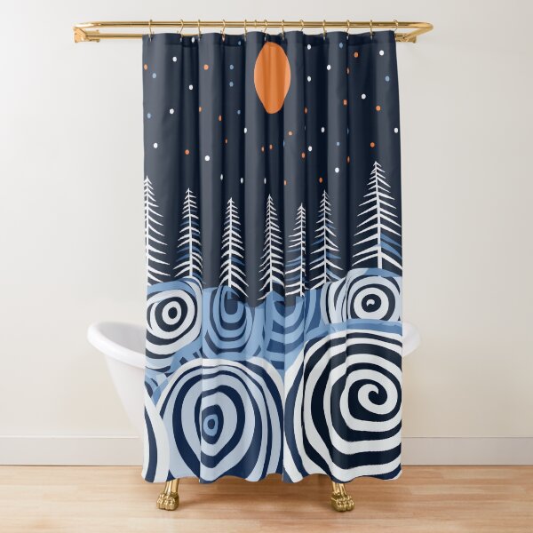 Item preview, Winter Whirl Spirals designed and sold by EnchantArtCo.
