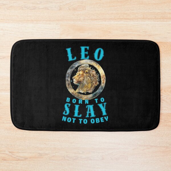Item preview, Leo: Born To Slay, Not To Obey. leo birthday designed and sold by ZodiacWonders.
