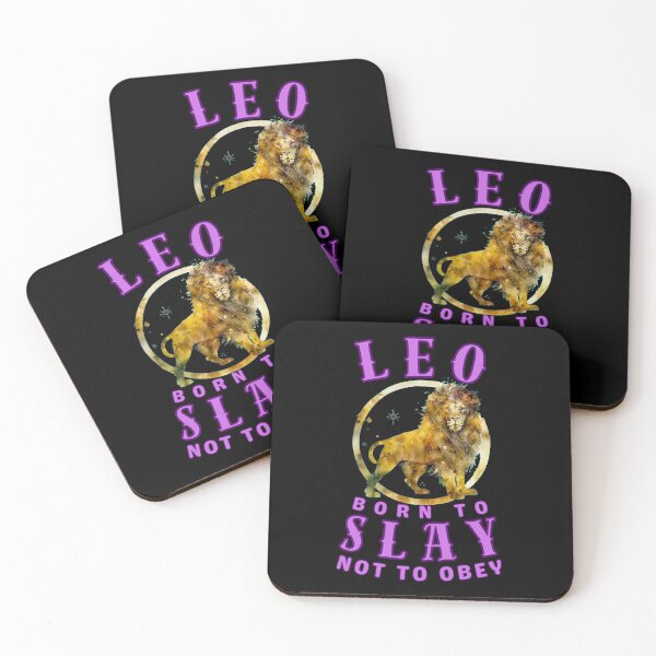 Item preview, Leo: Born To Slay, Not To Obey. leo july designed and sold by ZodiacWonders.