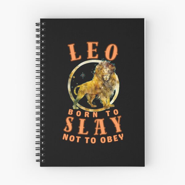 Item preview, Leo: Born To Slay, Not To Obey. leo august designed and sold by ZodiacWonders.