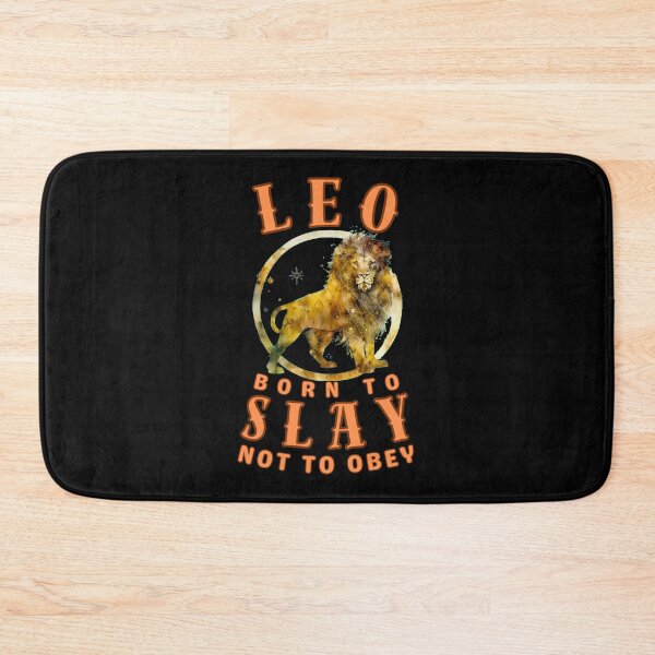 Item preview, Leo: Born To Slay, Not To Obey. leo august designed and sold by ZodiacWonders.