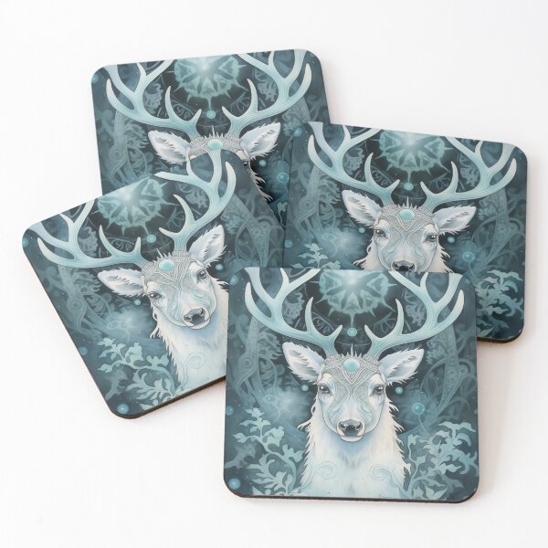 Item preview, Mystical Frost Stag designed and sold by kaileena-ai.