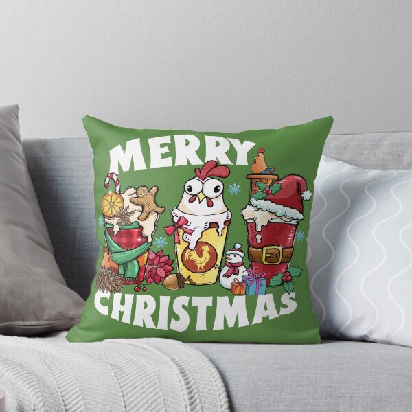 Item preview, Merry Christmas Chicken Cups designed and sold by pinkwinkpop.