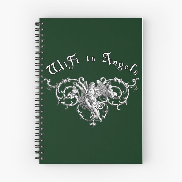 Item preview, WiFi is Angels designed and sold by PandaOssuary.