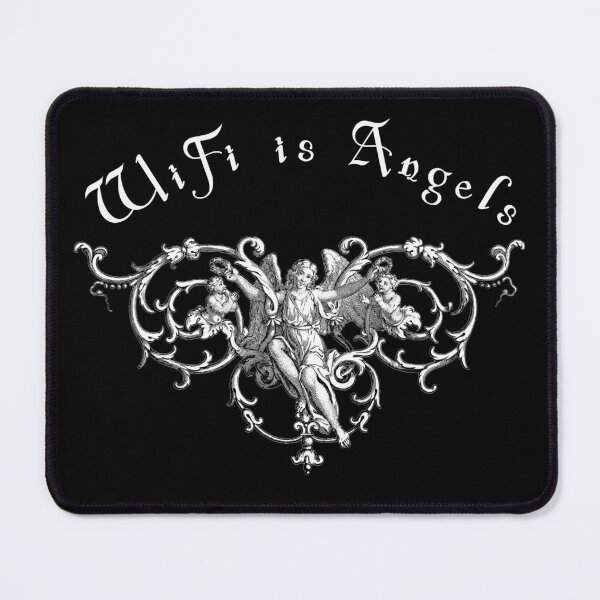 Item preview, WiFi is Angels designed and sold by PandaOssuary.