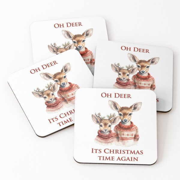 Item preview, Oh deer Its Christmas time again (Deer) designed and sold by Lisa Weber.