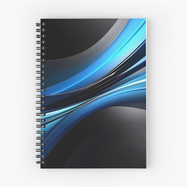 Item preview, Black, Blue, Silver - Modern Background - Digital Art designed and sold by SnoopyTF.