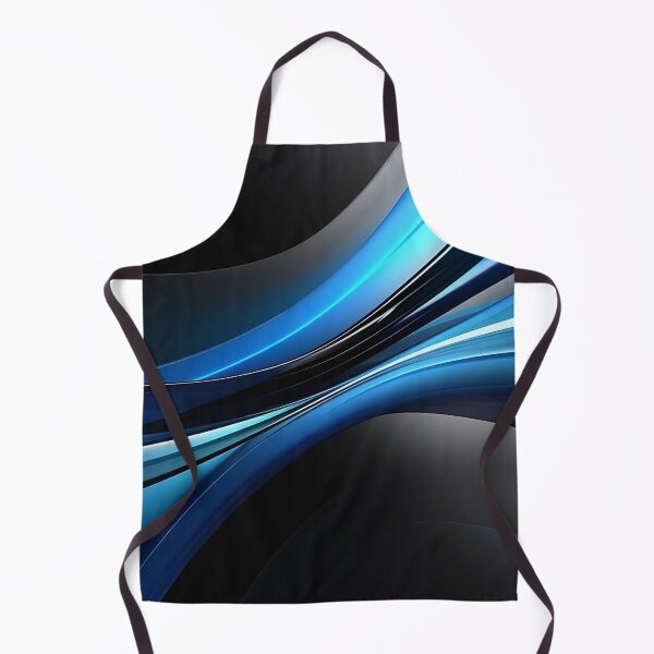 Item preview, Black, Blue, Silver - Modern Background - Digital Art designed and sold by SnoopyTF.