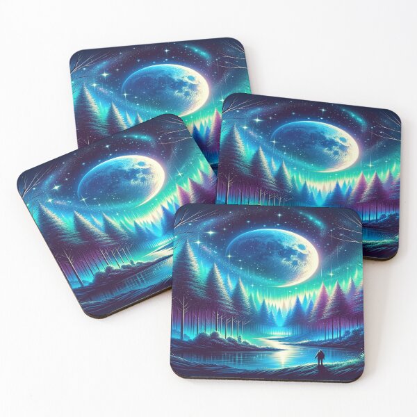 Item preview, Moonlit Mystique Forest designed and sold by Devin Farinsky.