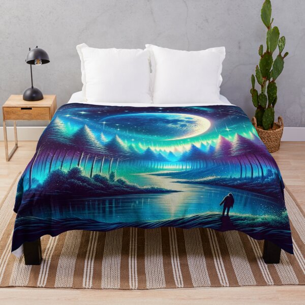 Item preview, Moonlit Mystique Forest designed and sold by Devin Farinsky.