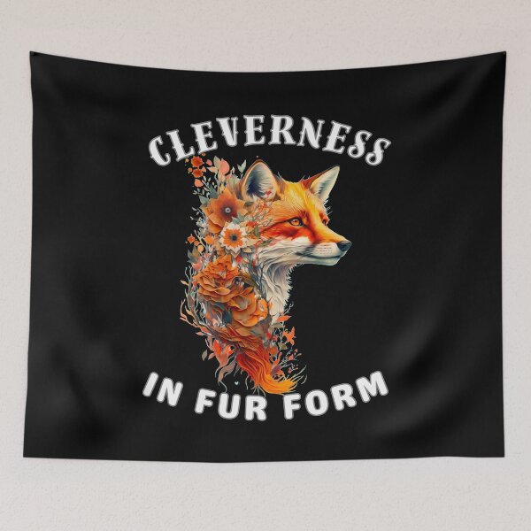 Item preview, Cleverness In Fur Form designed and sold by FoxVibes.