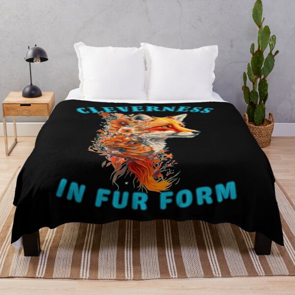 Item preview, Cleverness In Fur Form. fox face designed and sold by FoxVibes.