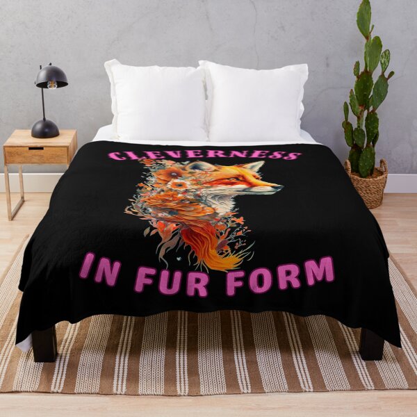 Artikelvorschau, Klugheit in Pelzform. cooler Fuchs entworfen und verkauft von FoxVibes.