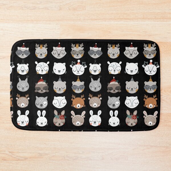 Item preview, Cute Christmas Animals Set - Christmas Dream designed and sold by patternjp.