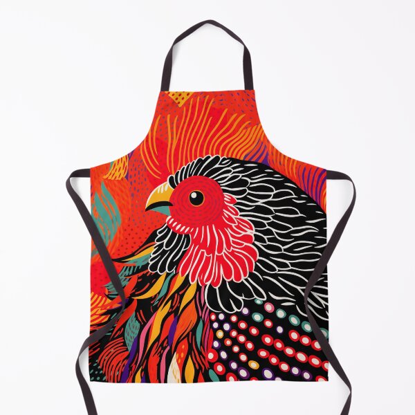 Item preview, Red Chicken Rooster designed and sold by EnchantArtCo.