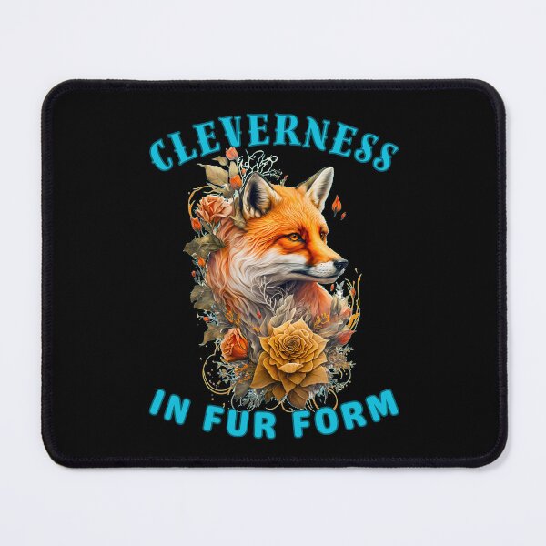 Item preview, Cleverness In Fur Form. snow fox designed and sold by FoxVibes.
