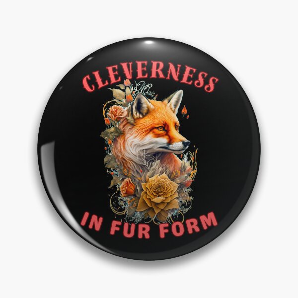Item preview, Cleverness In Fur Form. fox owner designed and sold by FoxVibes.