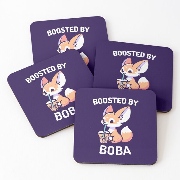 Item preview, Boosted by Boba - Fennec Fox designed and sold by BoundlessWorks.
