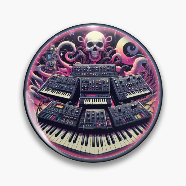 Item preview, Seven Deadly Synths 7 Synthesizers Electronically Yours No Text 1 designed and sold by FindThePlot.