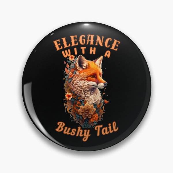Artikelvorschau, Eleganz mit einem buschigen Schwanz. Fuchsporträt entworfen und verkauft von FoxVibes.