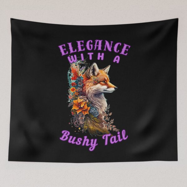 Artikelvorschau, Eleganz mit einem buschigen Schwanz. Fuchs Boho entworfen und verkauft von FoxVibes.