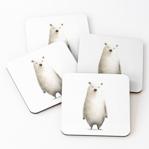 Item preview, Frosty Fluff - Charming Polar Bear designed and sold by ColorConsole.