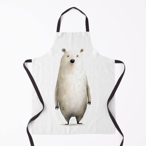 Item preview, Frosty Fluff - Charming Polar Bear designed and sold by ColorConsole.