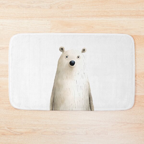 Item preview, Frosty Fluff - Charming Polar Bear designed and sold by ColorConsole.
