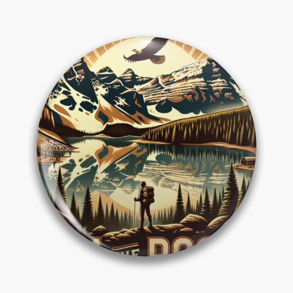 Item preview, Roam the Rockies Hiking designed and sold by visionaryprint.