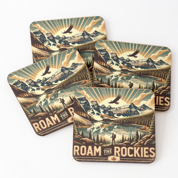 Item preview, Roam the Rockies Hiking designed and sold by visionaryprint.