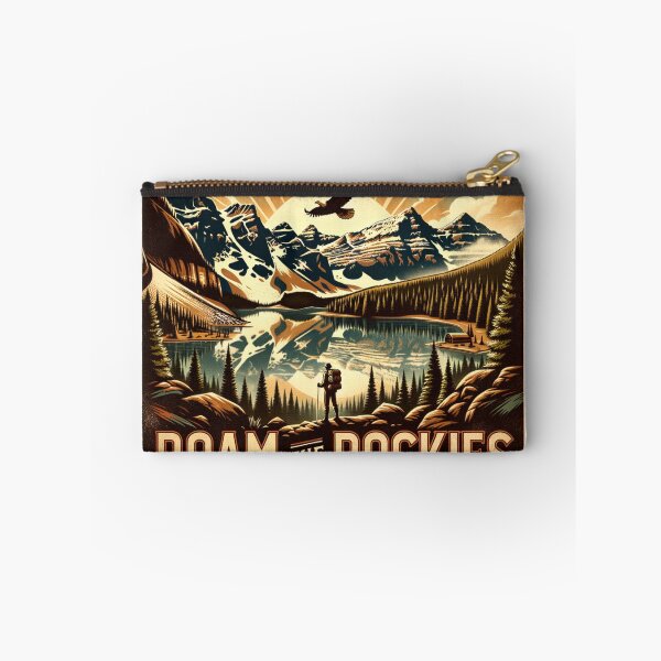 Artikelvorschau, Durchstreifen Sie die Rocky Mountains beim Wandern entworfen und verkauft von visionaryprint.