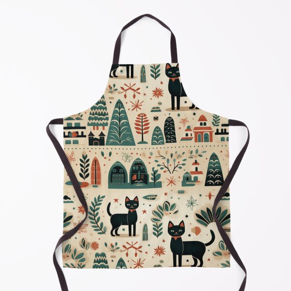Item preview, Minimalist Cat Christmas designed and sold by ShiningInDark.