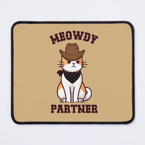 Item preview, Meowdy Partner Cowboy Cat designed and sold by ImperialRose.