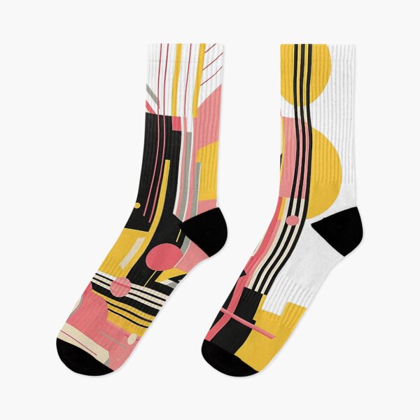 Item preview, Art Deco & Bauhaus Blend - Vibrant Geometric & Ornate Design designed and sold by PaintbrushPlace.