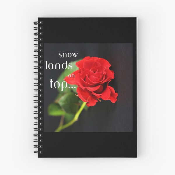 Item preview, Snow Lands On Top Rose - I Can Fix Him Hunger Games Fan Art Design designed and sold by Gayan-Art.
