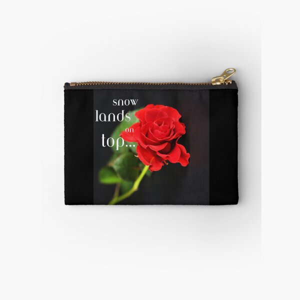 Item preview, Snow Lands On Top Rose - I Can Fix Him Hunger Games Fan Art Design designed and sold by Gayan-Art.