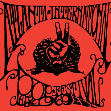 Artwork thumbnail, ATL Pop Fest 1969 black by friyyshop