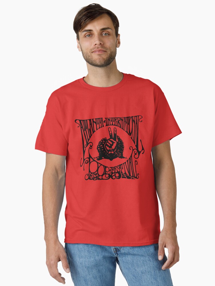 Thumbnail 1 of 7, Classic T-Shirt, ATL Pop Fest 1969 black designed and sold by friyyshop.