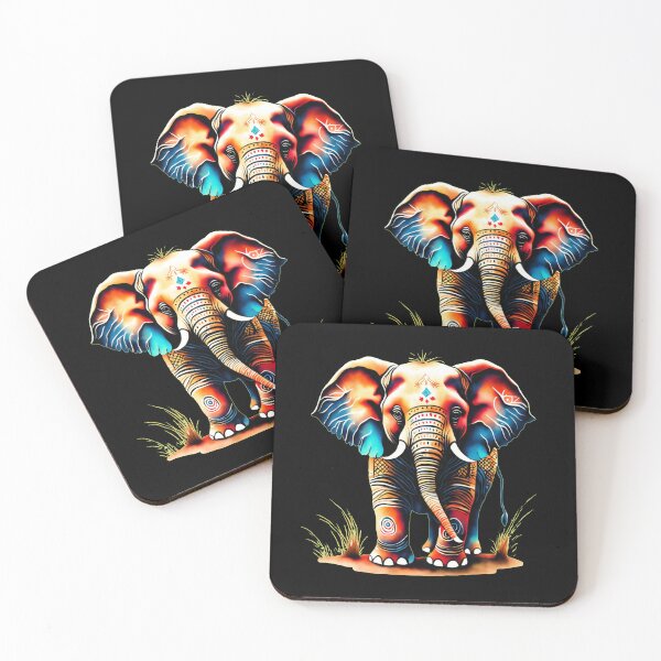 Item preview, Colorful Elephant designed and sold by ElephantVibes.