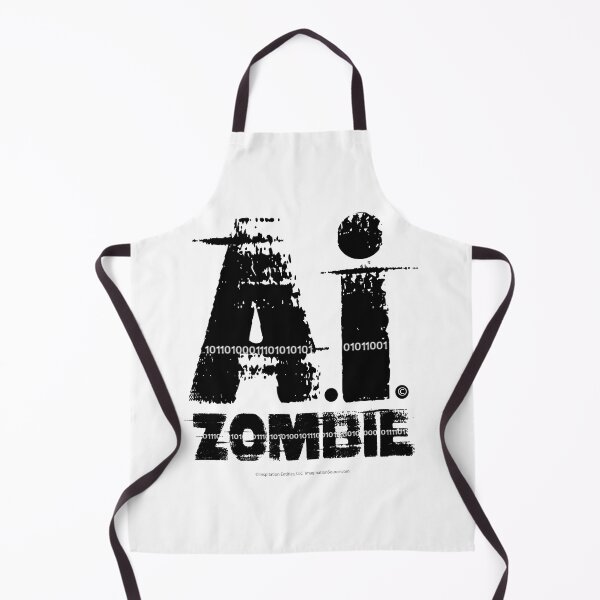 Item preview, AI Zombie - For Light Backgrounds designed and sold by The Imagination Source™.