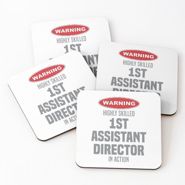 Item preview, Highly Skilled 1st Assistant Director in Action designed and sold by NermilioDesigns.