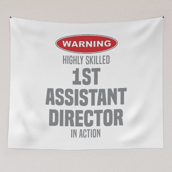 Item preview, Highly Skilled 1st Assistant Director in Action designed and sold by NermilioDesigns.