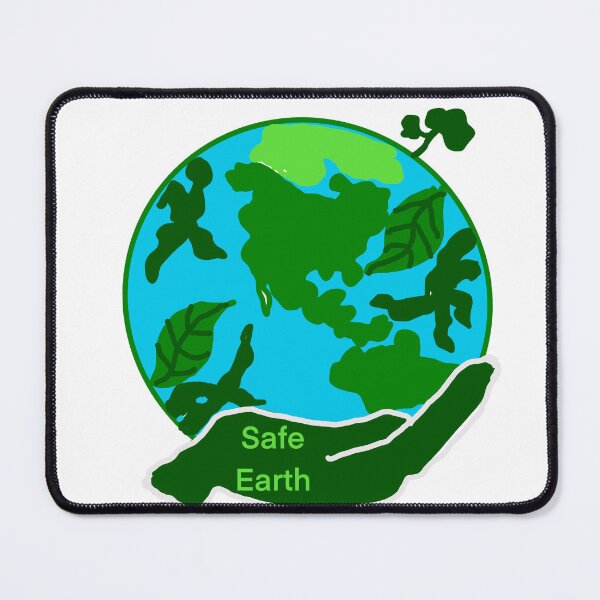 Item preview, Safe The Earth  designed and sold by Aesthetic shapes design.