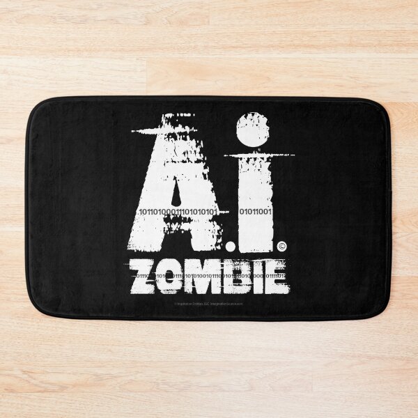 Artikelvorschau, A. I. Zombie – Für dunkle Hintergründe entworfen und verkauft von The Imagination Source™.